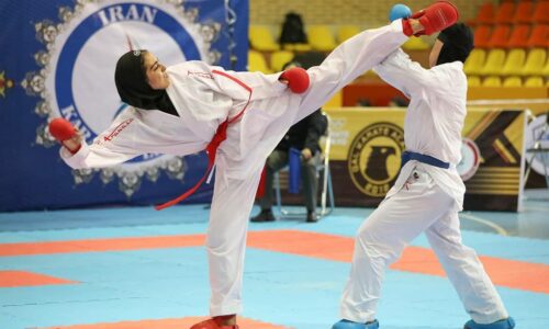 قهرمانی بانوان کاراته‌کا پایتخت در مسابقات انتخابی تیم ملی