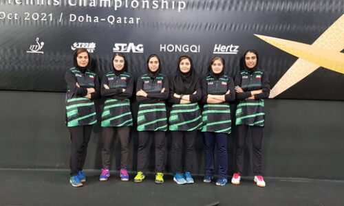 زنان پینگ‌پنگ ایران از صعود به جمع ۸ تیم برتر آسیا بازماندند