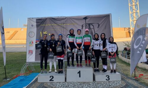 رکوردشکنی بانوان رکاب زن در مسابقات قهرمانی کشور