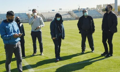 بازدید نمایندگان AFC از استادیوم اختصاصی باشگاه تراکتور