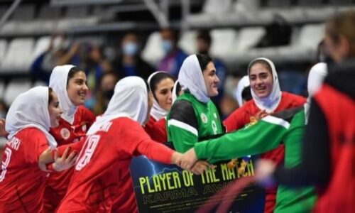 رقابت دختران هندبال ایران برای رتبه ۲۵ جهان