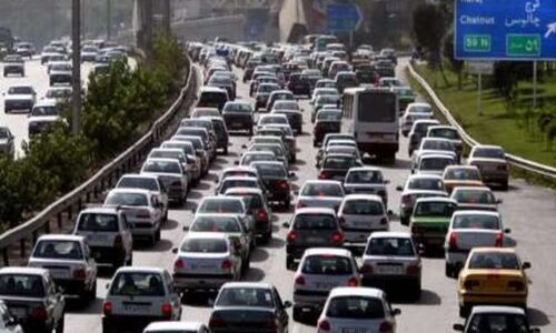 وضعیت ترافیکی آزادراه کرج-تهران