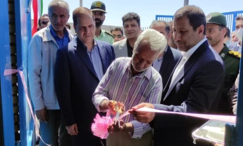 افتتاح پروژه های آبرسانی به روستاهای بخش مرکزی مشهد