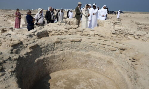 کشف صومعه باستانیِ مسیحیان در سواحل امارات متحده عربی / تصاویر