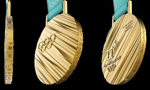 عکس| قصه عجیب مدال المپیک که از وسط نصف شد
