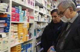 بازدید وزیربهداشت از داروخانه شبانه روزی پاسداران