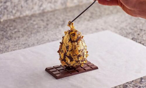 عکس| شکلاتی لوکس با روکش طلا به ارزش ۸ میلیون تومان!