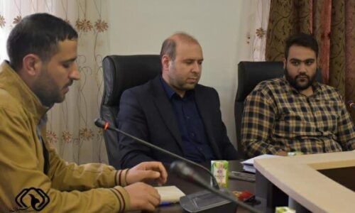 حضور مدیرکل بنیاد مسکن استان اردبیل در نشست مطالبه گری در جمع اعضای قرارگاه شهید احمدی روشن
