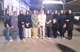 اعزام تیم دختران استان گلستان به چهارمین دوره مسابقات المپیاد استعدادهای برتر کشور