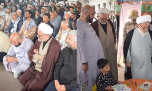 بازدید از موکب فرهنگی کودک و نوجوان بچه های مسجد در گمرک دوغارون  انجام شد