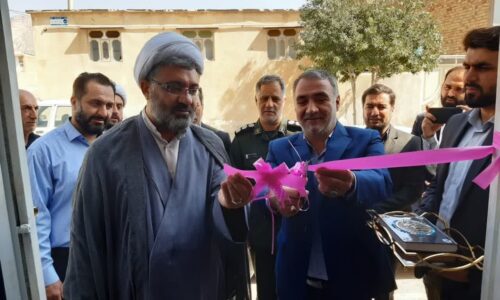 افتتاح قرارگاه پیشرفت منطقه‌ای بنیاد احسان ستاد اجرایی در چوار