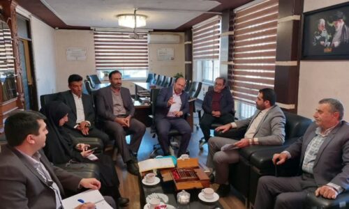 دیدار فرماندار آزادشهر با مدیرکل منابع طبیعی و آبخیزداری استان گلستان