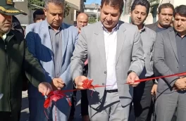 اولین پارکینگ عمومی شهر کردکوی افتتاح شد