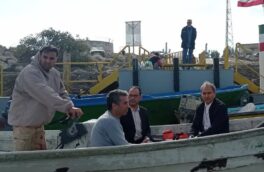 بازدید دبیر کل انجمن قایق های تندرو کشور از اسکله فلزی حوضچه بندر و اسکله قایقرانی تفریحی بندر ترکمن