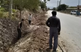 بازسازی شبکه مخابراتی روستای قره شور شهرستان کلاله
