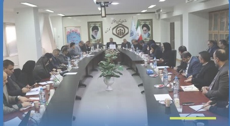 برگزاری جلسه شورای اداری اداره کل تامین اجتماعی استان گلستان