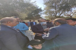 گفتگوی رئیس مخابرات گنبد با مردم در حاشیه مراسم افتتاح پرروژه های این شهرستان