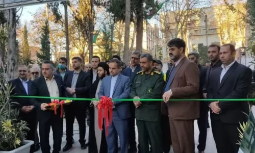 افتتاح ” گذر انقلاب” به‌مناسبت دهه مبارک مبارک فجر در پارک شهر گرگان