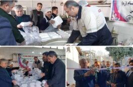 افتتاح متمرکز ۱۰ آشپز خانه اطعام مهدوی در مینودشت