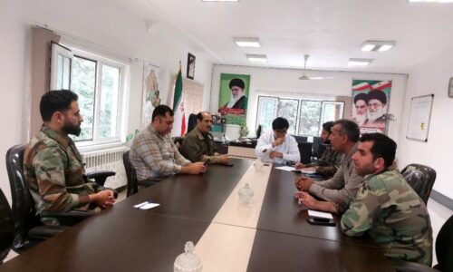 جلسه شورای حفاظت  با حضور سرپرست اداره منابع طبیعی وآبخیزداری شهرستان رامیان