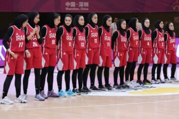 دومین پیروزی دختران زیر ۱۸ سال ایران در کاپ آسیا چین