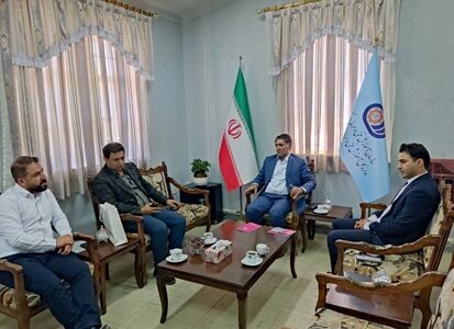 مدیرکل آموزش فنی و حرفه ای استان گلستان با مدیرعامل شرکت لابل گفتگو کرد