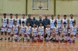 حضور تیم بسکتبال نوجوانان (زیر ۱۶ سال) بازرگانی آریا گرگان در مرحله نهایی مسابقات کشوری