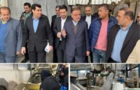 بازدید استاندار گلستان به همراه مدیران استانی  از شهرک صنعتی سرخنکلاته