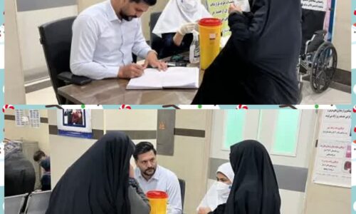 غربالگری بیماریهای دیابت و فشار خون در درمانگاه شهدا کلاله