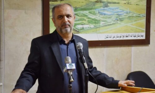 آئین تکریم و معارفه رییس بیمارستان بقیه الله اعظم(عج)شهرستان علی آباد کتول