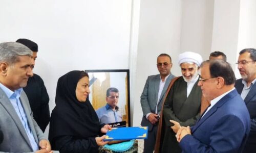 تحویل منزل مسکونی خانواده مرحوم آذری