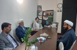 دیدار رئیس شورای هماهنگی تبلیغات اسلامی استان با  نماینده مردم گلستان در مجلس خبرگان رهبری