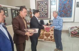 تجلیل از هنرمندان صنایع‌دستی ایلام