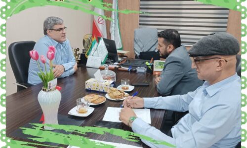 جلسه مشترک شهردار نگین شهر و نماینده برق منطقه‌ای مازندران برای حل مشکلات و وصول مطالبات