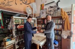 حضور سرپرست اداره کل ارتباطات و امور بین‌الملل و سرپرست سازمان فرهنگی، اجتماعی و ورزشی شهرداری قم در دفتر نمایندگی روزنامه های سراسری عصر ایرانیان، کسب و کار و روزگار در قم