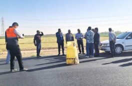 بازدید فرماندار قم از مسیر دسترسی ایستگاه محمدیه و تأکید بر تسریع در اجرا و تکمیل روکش آسفالت