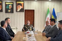 به مناسبت هفته دفاع مقدس؛ دیدار مدیرعامل، معاونین و مدیران منطقه آزاد اینچه برون با فرمانده سپاه نینوا استان گلستان