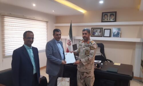 دیدار مدیرکل صنعت، معدن و تجارت استان با فرمانده مرزبانی گلستان به مناسبت هفته انتظامی