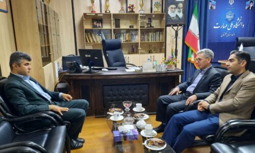 دیدار رییس دانشگاه پیام نور گلستان با سرپرست دانشگاه ملی مهارت واحد استان گلستان