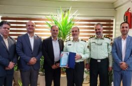 دیدار مدیر مخابرات منطقه اصفهان با فرمانده نیروی انتظامی استان به مناسبت هفته نیروی انتظامی