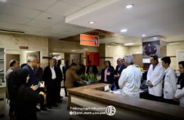 تجلیل شهردار منطقه شش اصفهان از پرستاران بیمارستان حجتیه