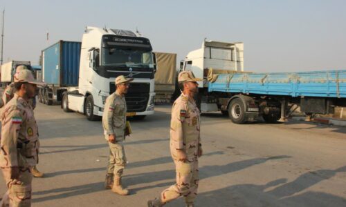 فرمانده مرزبانی استان گلستان از پایانه مرزی اینچه برون بازدید کرد