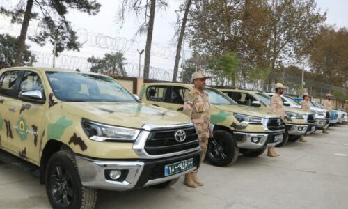 تقویت ناوگان خودرویی مرزبانی استان گلستان