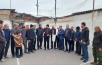 بازدید میدانی کمیته ورزش شورای شهر گرگان از زورخانه و زمین والیبال مشعل