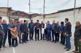 بازدید میدانی کمیته ورزش شورای شهر گرگان از زورخانه و زمین والیبال مشعل