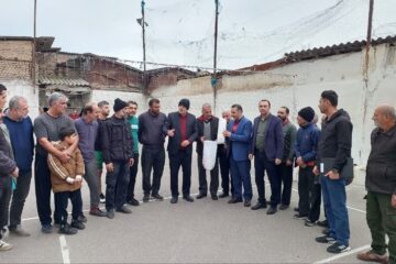 بازدید میدانی کمیته ورزش شورای شهر گرگان از زورخانه و زمین والیبال مشعل